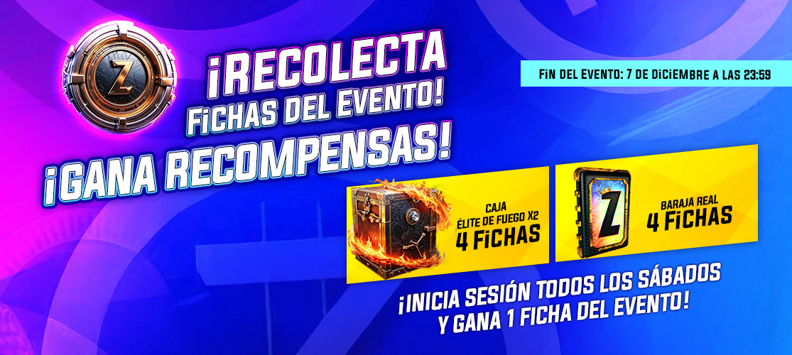 ¡Recolecta Fichas de Evento! ¡Gana Recompensas!